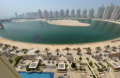 Apartment - 2 Bedrooms - 4 Bathrooms for rent in Viva East - Viva Bahriyah - The Pearl Island - Doha