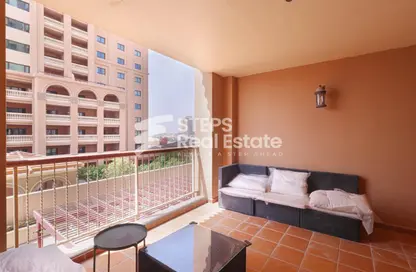 Apartment - 1 Bedroom - 2 Bathrooms for sale in West Porto Drive - Porto Arabia - The Pearl Island - Doha