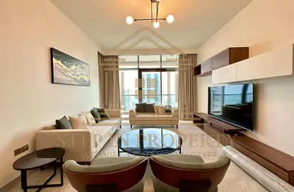 شقة - 2 غرف نوم - 4 حمامات للايجار في لوسيل ريسيدينس - منطقة المارينا - الوسيل