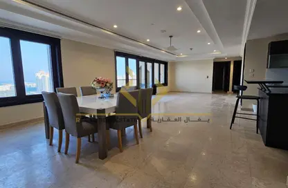 Apartment - 3 Bedrooms - 5 Bathrooms for rent in East Porto Drive - Porto Arabia - The Pearl Island - Doha