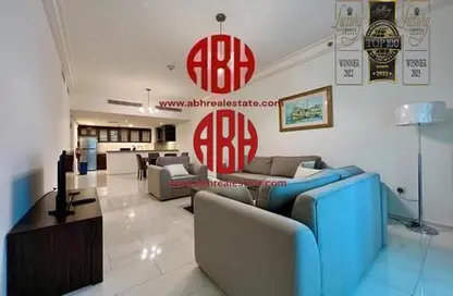Apartment - 1 Bedroom - 2 Bathrooms for rent in Viva West - Viva Bahriyah - The Pearl Island - Doha