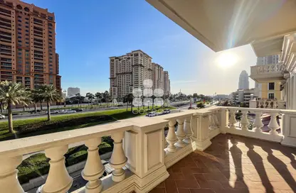 Apartment - 1 Bedroom - 2 Bathrooms for rent in Mercato - Qanat Quartier - The Pearl Island - Doha