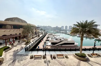 Townhouse - 1 Bedroom - 2 Bathrooms for rent in Porto Arabia Townhouses - Porto Arabia - The Pearl Island - Doha