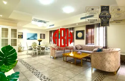 Apartment - 3 Bedrooms - 3 Bathrooms for rent in East Porto Drive - Porto Arabia - The Pearl Island - Doha
