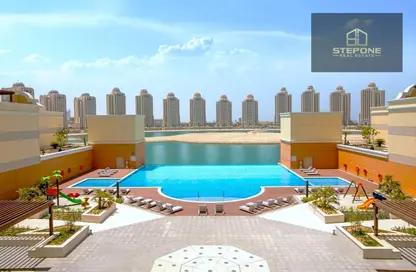 شقة - غرفة نوم - 2 حمامات للبيع في فيفا غرب - فيفا بحرية - جزيرة اللؤلؤة - الدوحة