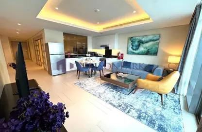 Apartment - 1 Bedroom - 1 Bathroom for rent in Abraj Bay - Abraj Quartiers - The Pearl Island - Doha