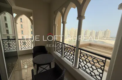 Apartment - 2 Bedrooms - 3 Bathrooms for rent in Viva West - Viva Bahriyah - The Pearl Island - Doha
