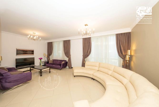 Apartment - 2 Bedrooms - 2 Bathrooms for rent in Beverly Hills Tower - West Bay - West Bay - Doha