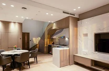 دوبلكس - غرفة نوم - 2 حمامات للايجار في 195 مساكن مارينا - منطقة المارينا - الوسيل