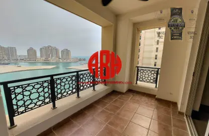Apartment - Studio - 1 Bathroom for rent in Viva West - Viva Bahriyah - The Pearl Island - Doha