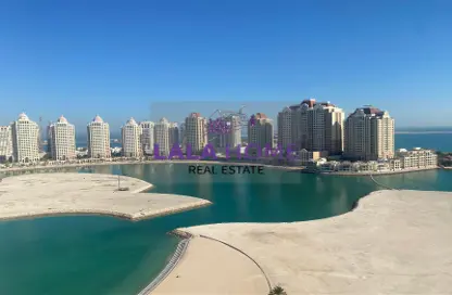 شقة - 2 غرف نوم - 3 حمامات للايجار في فيفا غرب - فيفا بحرية - جزيرة اللؤلؤة - الدوحة