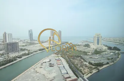 شقة - 2 غرف نوم - 2 حمامات للايجار في برج زجزاج  ب - أبراج زجزاج - الخليج الغربي - الدوحة