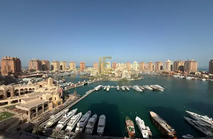 Apartment - 3 Bedrooms - 4 Bathrooms for sale in West Porto Drive - Porto Arabia - The Pearl Island - Doha