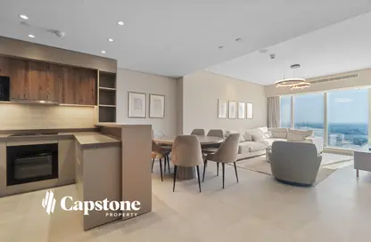 شقة - 3 غرف نوم - 5 حمامات للايجار في فيلات وست باي - الخليج الجنوبي - الخليج الغربي - الدوحة