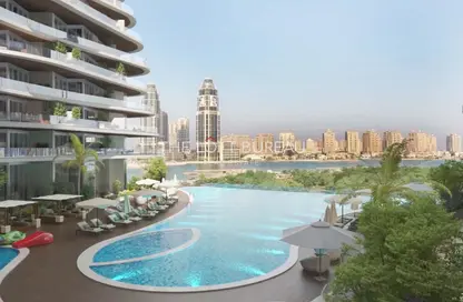 Apartment - 3 Bedrooms - 4 Bathrooms for sale in Milos Residence - West Bay Lagoon - Doha