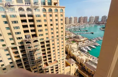 Apartment - 1 Bedroom - 2 Bathrooms for sale in Porto Arabia - The Pearl Island - Doha