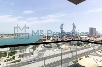شقة - غرفة نوم - 2 حمامات للايجار في لوسيل ريسيدينس - منطقة المارينا - الوسيل