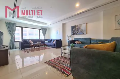 Apartment - 1 Bedroom - 2 Bathrooms for rent in East Porto Drive - Porto Arabia - The Pearl Island - Doha Apartment - 1 Bedroom - 2 Bathrooms for rent in East Porto Drive - Porto Arabia - The Pearl Island - Doha