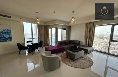 Apartment - 1 Bedroom - 2 Bathrooms for rent in Burj DAMAC Waterfront - Waterfront Residential - The Waterfront - Lusail