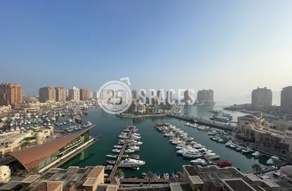Apartment - 2 Bedrooms - 3 Bathrooms for sale in West Porto Drive - Porto Arabia - The Pearl Island - Doha