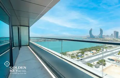 Apartment - 2 Bedrooms - 3 Bathrooms for rent in Marina Residences 195 - Marina District - Lusail