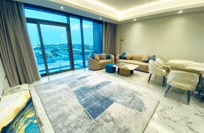 Apartment - 2 Bedrooms - 3 Bathrooms for rent in Marina Tower 02 - Marina District - Lusail