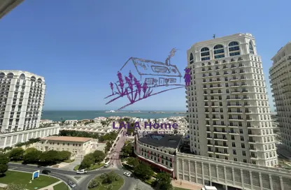 Apartment - 1 Bedroom - 2 Bathrooms for rent in Viva East - Viva Bahriyah - The Pearl Island - Doha