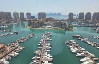 شقة - 1 حمام للايجار في برج 14 - بورتو أرابيا - جزيرة اللؤلؤة - الدوحة