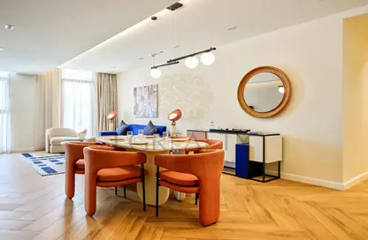 Hotel Apartments - 2 Bedrooms - 2 Bathrooms for rent in Fox Hills A13 - Fox Hills - Lusail