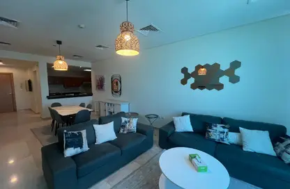 Apartment - 2 Bedrooms - 4 Bathrooms for rent in Zig Zag Tower B - Zig Zag Towers - West Bay - Doha