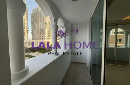 Apartment - 1 Bedroom - 2 Bathrooms for rent in Viva West - Viva Bahriyah - The Pearl Island - Doha