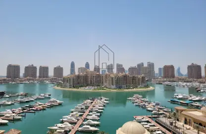 Apartment - 2 Bedrooms - 3 Bathrooms for sale in West Porto Drive - Porto Arabia - The Pearl Island - Doha