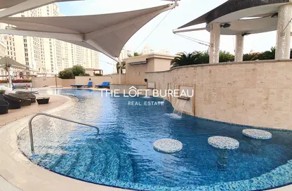 Apartment - 1 Bedroom - 2 Bathrooms for rent in Viva West - Viva Bahriyah - The Pearl Island - Doha