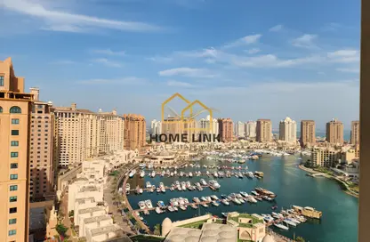 Apartment - 2 Bedrooms - 3 Bathrooms for rent in West Porto Drive - Porto Arabia - The Pearl Island - Doha