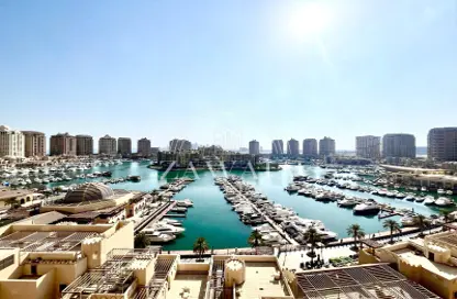 Apartment - 2 Bedrooms - 3 Bathrooms for rent in East Porto Drive - Porto Arabia - The Pearl Island - Doha Apartment - 2 Bedrooms - 3 Bathrooms for rent in East Porto Drive - Porto Arabia - The Pearl Island - Doha