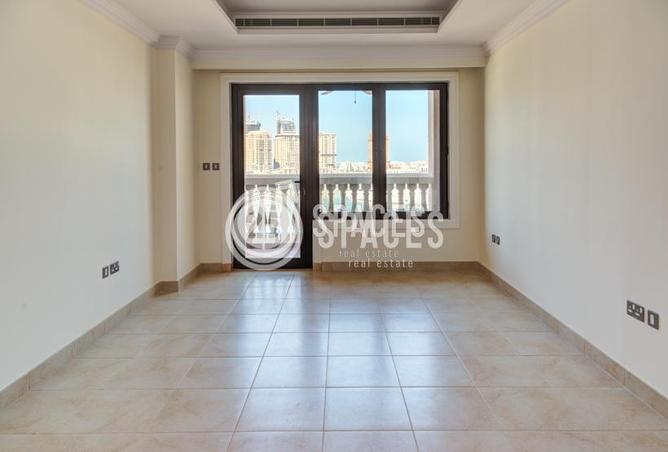 Apartment - 1 Bedroom - 2 Bathrooms for rent in East Porto Drive - Porto Arabia - The Pearl Island - Doha