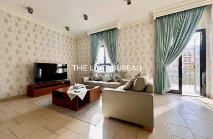 Apartment - 3 Bedrooms - 4 Bathrooms for rent in Qanat Quartier - The Pearl Island - Doha