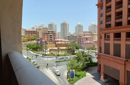 Apartment - 1 Bedroom - 2 Bathrooms for rent in East Porto Drive - Porto Arabia - The Pearl Island - Doha
