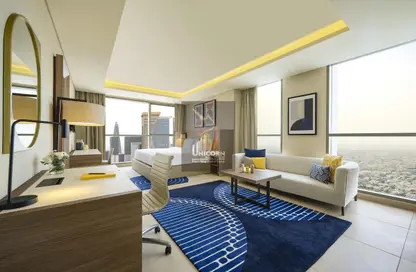 Apartment - 1 Bathroom for rent in Voco Doha West Bay Suites - West Bay - Doha