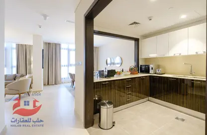 Apartment - 2 Bedrooms - 1 Bathroom for rent in Indigo Residence - Fereej Bin Mahmoud South - Fereej Bin Mahmoud - Doha