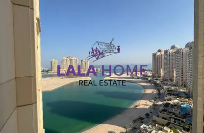 Apartment - 1 Bedroom - 2 Bathrooms for rent in Viva West - Viva Bahriyah - The Pearl Island - Doha