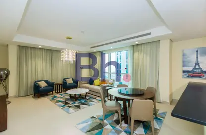 Apartment - 1 Bedroom - 2 Bathrooms for rent in Lusail Residence - Marina District - Lusail Apartment - 1 Bedroom - 2 Bathrooms for rent in Lusail Residence - Marina District - Lusail
