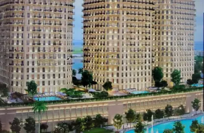 Apartment - 3 Bedrooms - 5 Bathrooms for sale in East Porto Drive - Porto Arabia - The Pearl Island - Doha