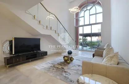Apartment - 1 Bedroom - 2 Bathrooms for rent in Al Mutahidah Tower - Viva Bahriyah - The Pearl Island - Doha