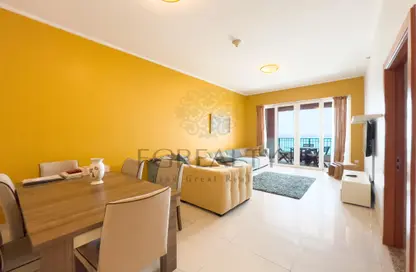 Apartment - 2 Bedrooms - 2 Bathrooms for sale in Viva West - Viva Bahriyah - The Pearl Island - Doha