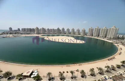 شقة - 2 غرف نوم - 5 حمامات للبيع في فيفا غرب - فيفا بحرية - جزيرة اللؤلؤة - الدوحة
