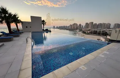 Apartment - 1 Bedroom - 1 Bathroom for rent in La Plage South - La Plage - The Pearl Island - Doha