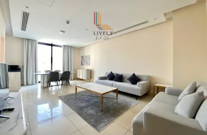 شقة - غرفة نوم - 2 حمامات للايجار في شقق جاردينو - جزيرة اللؤلؤة - الدوحة