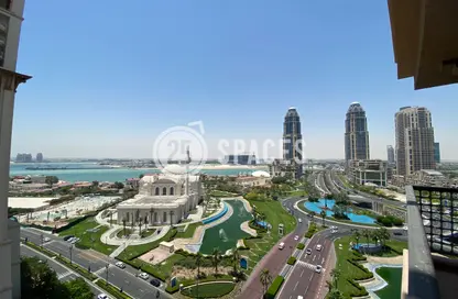 شقة - 2 غرف نوم - 3 حمامات للبيع في طريق بورتو الغربي - بورتو أرابيا - جزيرة اللؤلؤة - الدوحة