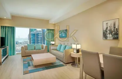Apartment - 2 Bedrooms - 2 Bathrooms for rent in West Bay Tower - West Bay - West Bay - Doha